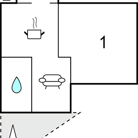 One-bedroom In Lägenhet *