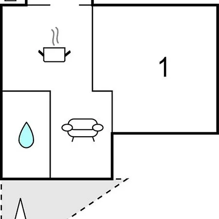 One-bedroom In Lägenhet *